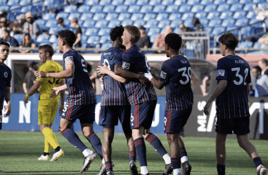 New England Revolution II draw versus Columbus Crew 2, win 4-1 in penalties